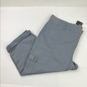 Lee Plus New Women’s 24W Mid-Rise Ultra Lux Comfort Waistband Capri